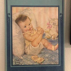 "Making Ends Meet" Antique Calendar Art Print